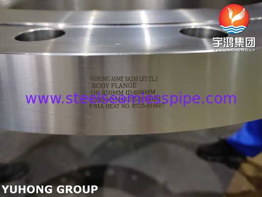 ASME SA350 LF2 CL.1 Фланцевый кузов из углеродистой и низколегированной стали для низкотемпературных цепей