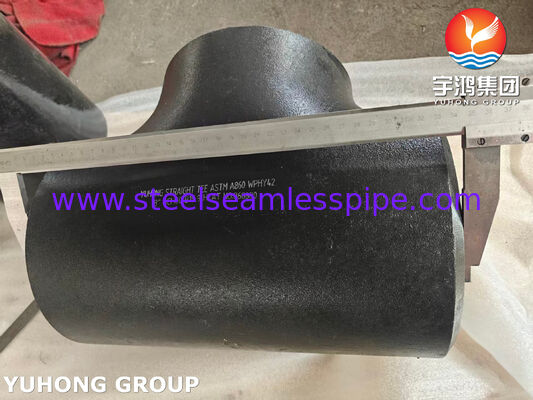 ASTM A860 WPHY 42 Углеродистая стальная прямая лента ASME B16.9 Стальные трубные фитинги