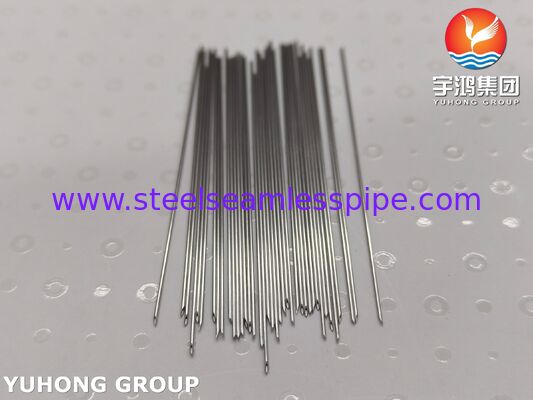 SUS304 Medical Stainless Steel Back Cut Needle Tube , IV Cannula For Single Use ISO9626
