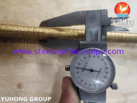 ASME SB111 C68700 Низкие трубки для теплообменников из оболочек и труб