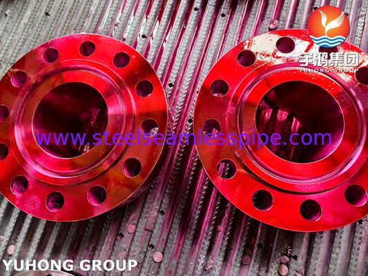 ASTM B564 UNS N04400 Фланц сварной шеи Monel 400 Фланц никелевая медная сплав WNRTJ Фланц