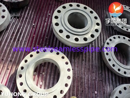 ASTM B564 UNS N04400 Фланц сварной шеи Monel 400 Фланц никелевая медная сплав WNRTJ Фланц
