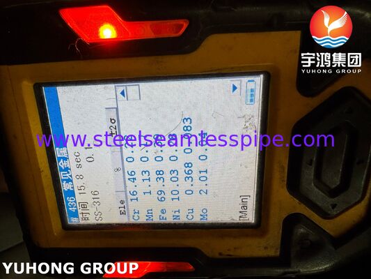 ASTM A312 TP316L Бесшовная труба из нержавеющей стали для нефтегазовой промышленности