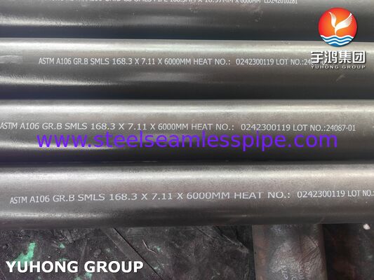 ASTM A106 GR.B Углеродистая сталь теплообменник бесшовная трубка для нефти и газа