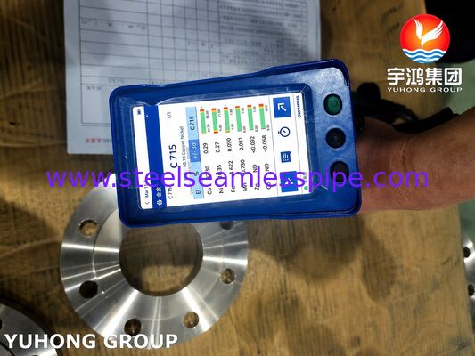 DIN 86033 CuNi 90/10 (C71500) Фланцевая фланцевая труба для морских судов из меди и никеля