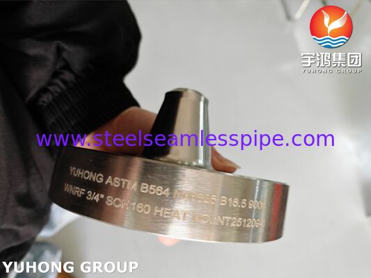Никелевая сплав 625 Фланц ASTM B564 UNS N06625 Инконел 625 Фланц сварной шеи WNRF Фланц