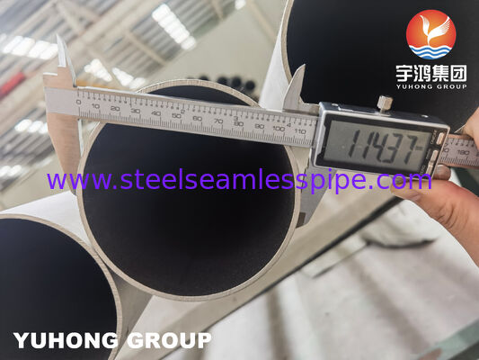 ASTM A790 UNS S31803 Дуплексная сварная труба из нержавеющей стали для коррозионной промышленной службы