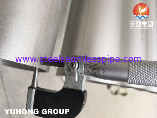 ASTM A790 UNS S31803 Дуплексная сварная труба из нержавеющей стали для коррозионной промышленной службы