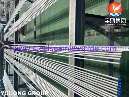 ASTM A269 TP316L Бесшовные трубы из нержавеющей стали для теплообменника, маринованные и отжиженные