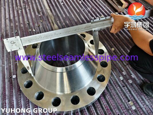ASTM A182 F347 Фланц сварной шеи / EN 1.4550 Фланц из нержавеющей стали Фланц WNRTJ
