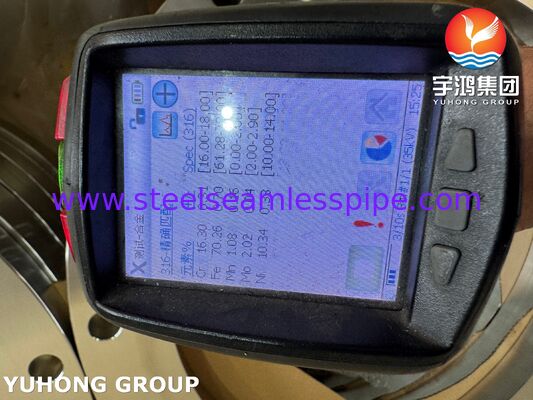 EN1092-1 F316L Фланец плоский приварной из нержавеющей стали PN2.5-PN100, DN10-DN600