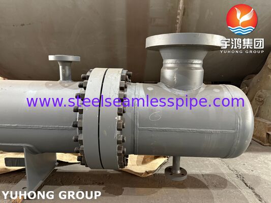 Теплообменник кожухотрубный TEMA BEM из нержавеющей стали ASME SA240 316