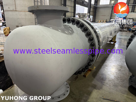 Теплообменник кожухотрубный TEMA BEM из нержавеющей стали ASME SA240 316