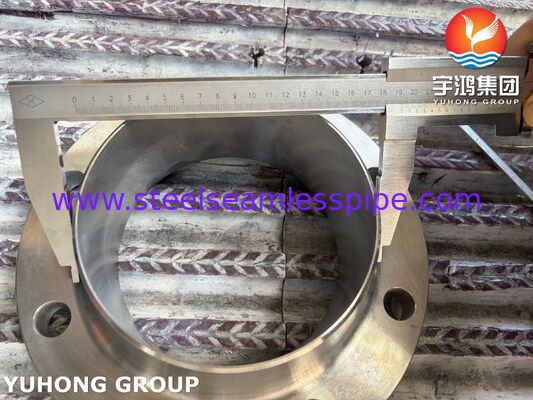 Фланец ASTM A182 F51 UNS S31803 Дуплексная сталь Приварной фланец с шейкой Кованый фланец WNRF