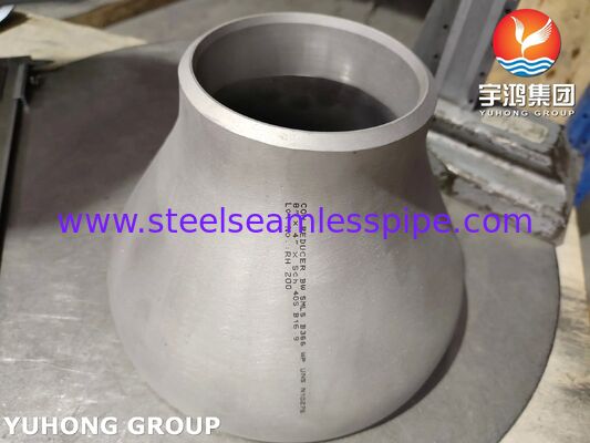 Концентрический переходник Hastelloy C276 ASTM B366 WPHC276 Редукционный фитинг для химической обработки