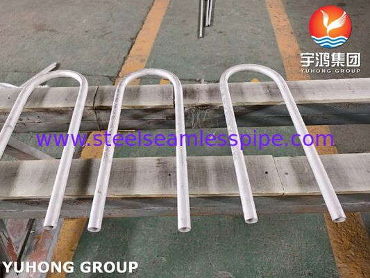 ASME SA213 TP304L Stainless Steel Seamless Heat Exchanger U Bend Tube For Refinery