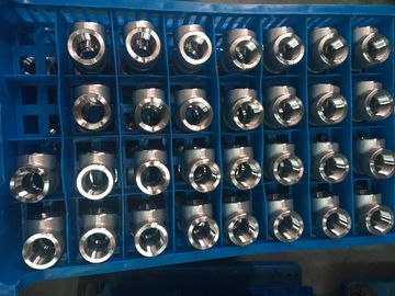 Кованые фитинги из нержавеющей стали, A182 F304L, F316L, ASME B16.11, NPT, SW, 90 ° ELOW, 3000 #, 6000 #, 1/2 "