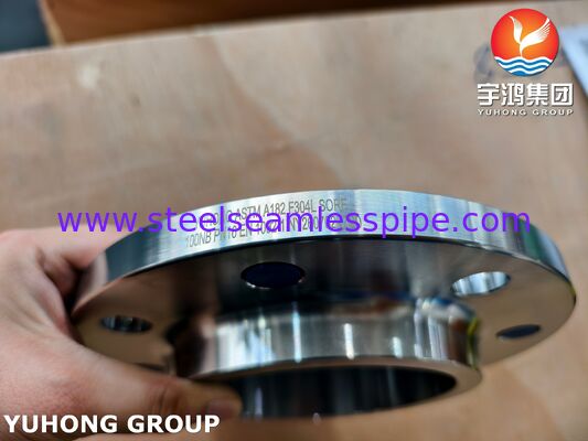ASTM A182 F304L Stainless Steel Slip On Raised Face Flange SORF PN16 EN1092-1
