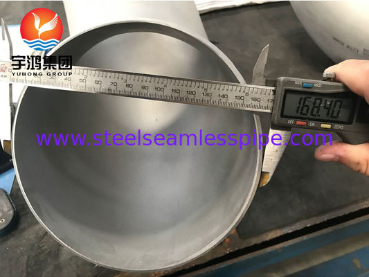 ASTM B366 AL6XN UNS N08367 Сверхаустенитная труба из нержавеющей стали с локтевым подшипником