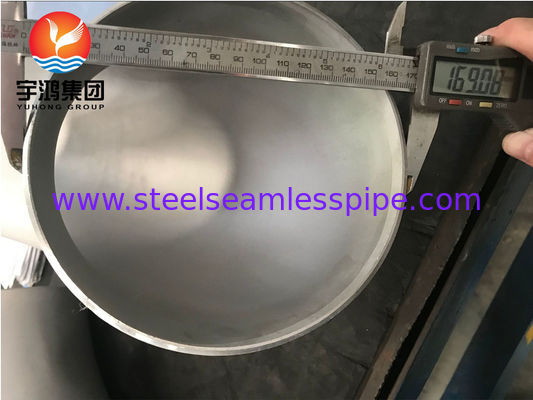 ASTM B366 AL6XN UNS N08367 Сверхаустенитная труба из нержавеющей стали с локтевым подшипником