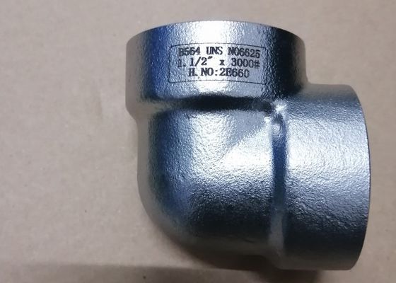 Тройник редуктора локтя Astm B564 Uns N06625 Asme B16.11 Inconel