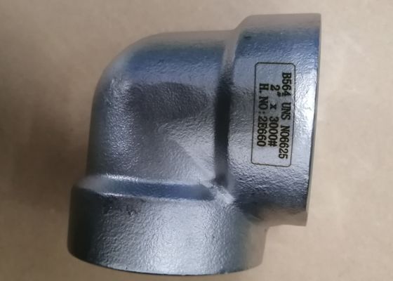 Тройник редуктора локтя Astm B564 Uns N06625 Asme B16.11 Inconel