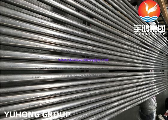 ASME SB163 UNS N04400 / Monel 400 Никелевая сплав Бесшовная теплообменная трубка