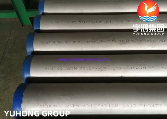 ASTM A376 TP347H Теплоустойчивая цепная труба из нержавеющей стали