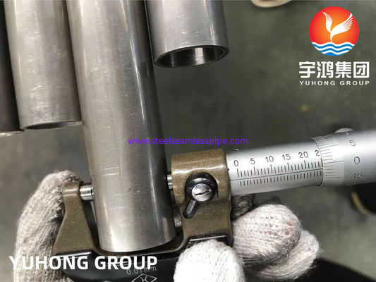 ASME SB163 UNS N04400 / Monel 400 Бесшовная никелевая трубка для теплообменника