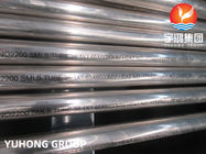 Трубка сплава никеля ASTM B163 безшовная UNS N02200 DIN2.4066 с яркой поверхностью