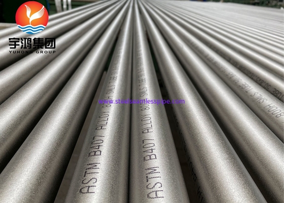 ASME SB407 Incoloy 800H / UNS N08810 Никелевая сплавная стальная бесшовная трубка