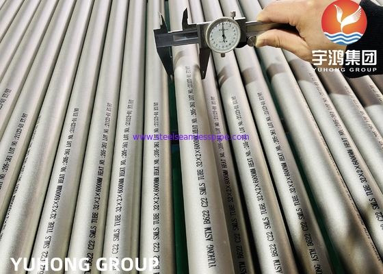 Безшовные труба Hastelloy &amp; трубка ASTM B622, СПЛАВ C22, B-2, UNS N10276, N06022, N06455, N10675, N06035, N06030, N06200