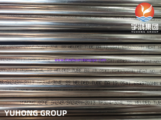 ASTM A249 TP304/304L Сварная трубка из нержавеющей стали