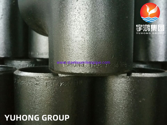 ASTM A234 WPB Equal Tee Углеродистая стальная труба с застежкой