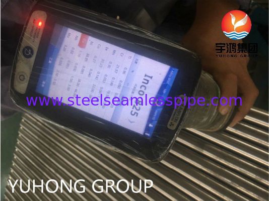 ASME SB163 Труба бесшовная из никелевого сплава Incoloy 825 N08825 для Теплообменников с коррозионной стойкостью