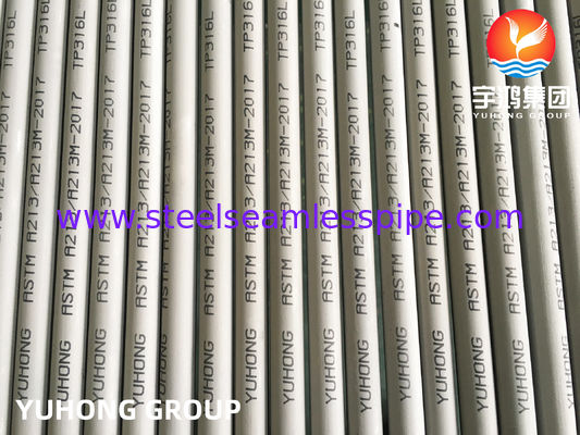 ASTM A213 TP316L S31603 SUS316L Бесшовный теплообменник из нержавеющей стали