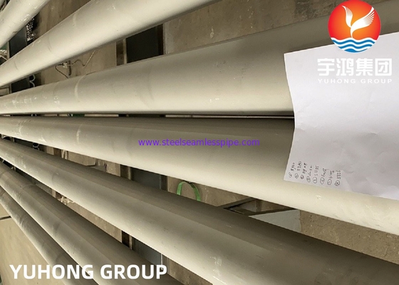 ASTM A312 UNS S31254 254SMO Дуплексные морские трубы из нержавеющей стали