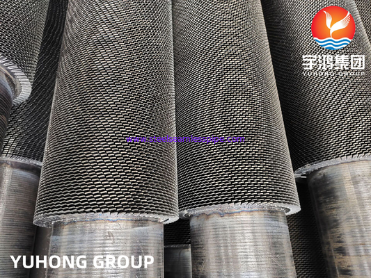 HFW Serrated Fin Tube, ASTM A210 / ASME SA210 GR.A1 Углеродистая стальная трубка с перепонками