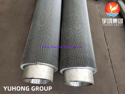 HFW Serrated Fin Tube, ASTM A210 / ASME SA210 GR.A1 Углеродистая стальная трубка с перепонками