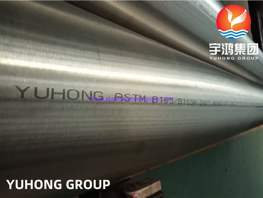 ASTM B165 Monel 400,UNS N04400 Никелевая сплавная труба SMLS ABS