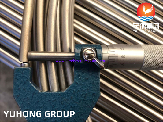 Бесшовная трубная катушка из нержавеющей стали ASTM A269 TP316L для теплообменников