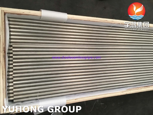 ASME SB338 GR.7 / UNS R52400 Титановая сплав бесшовная теплообменная трубка
