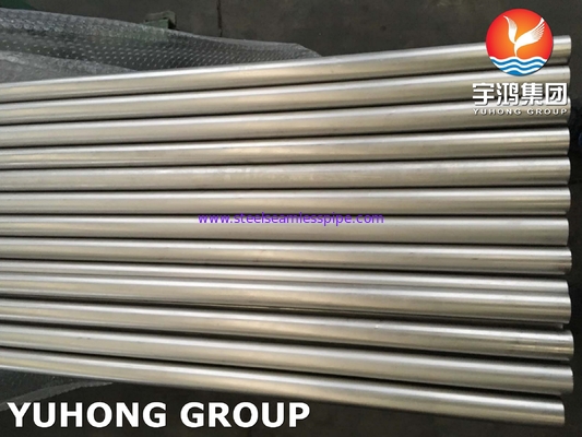 ASME SB338 GR.7 / UNS R52400 Титановая сплав бесшовная теплообменная трубка