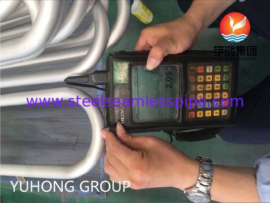 ASTM B444 UNS No6625/трубка теплообменного аппарата сплава никеля U-трубки Inconel 625