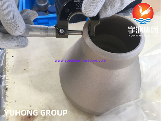 ASTM B466 UNS C70600 Редуктор медной никеля CuNi 90/10