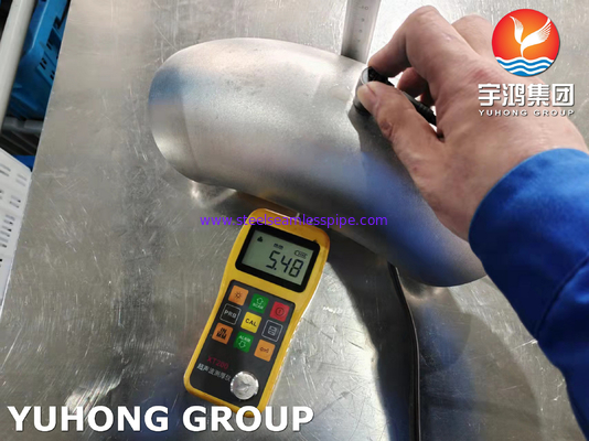 ASTM A403 WP304H Нержавеющая сталь 90° LR локоть ASME B16.9