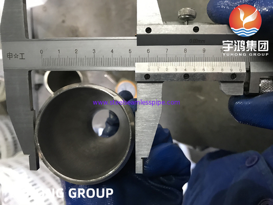 ASTM A815 UNS S32750 Супердуплексная стальная труба концентрический редуктор