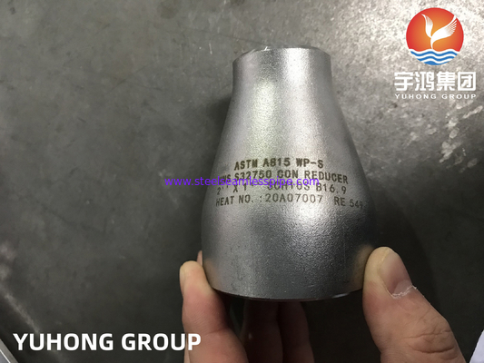 ASTM A815 UNS S32750 Супердуплексная стальная труба концентрический редуктор