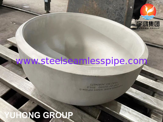 ASME SA403 WP304-S ТОРЦЕВАЯ КРЫШКА ИЗ НЕРЖАВЕЮЩЕЙ СТАЛИ ФИТИНГ B16.9