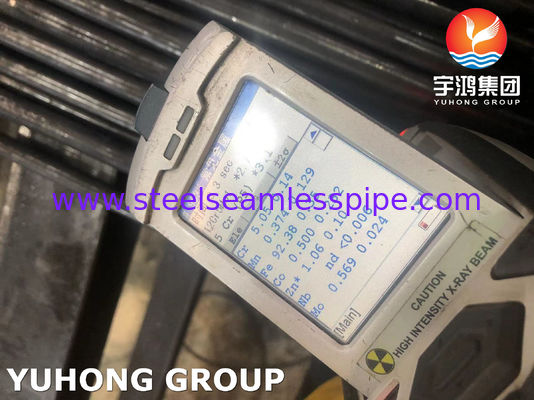 Бесшовная труба из легированной стали ASME SA213 T5, окрашенная в черный цвет, с высокой термостойкостью для Теплообменника котла